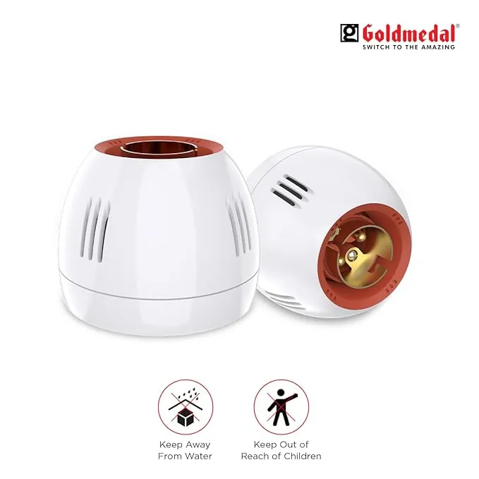 Goldmedal Bulb Batten Lamp Holder – E27 (Edison), White