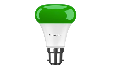 7w colormatic  bulb crompton (green)